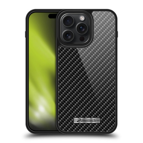 Ameritech Graphics Carbon Fiber Print Gel Armour Case For Apple iPhone 15 Pro Max