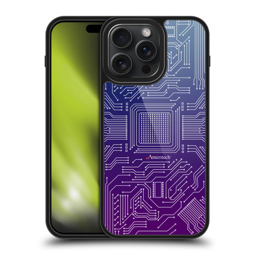 Ameritech Graphics Circuit Board Gel Armour Case For Apple iPhone 15 Pro Max
