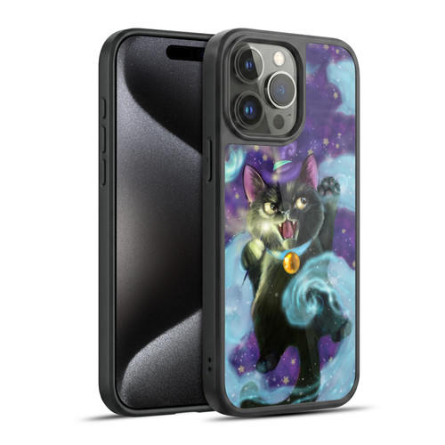 Ash Evans Black Cats Magic Witch Gel Armour Case For Apple iPhone 15 Pro Max