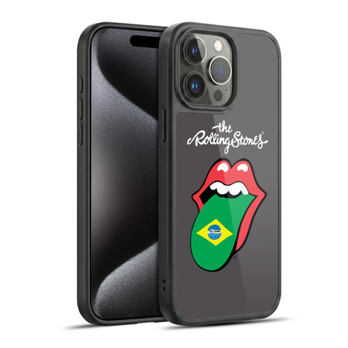 The Rolling Stones International Licks 1 Brazil Gel Armour Case For Apple iPhone 15 Pro Max