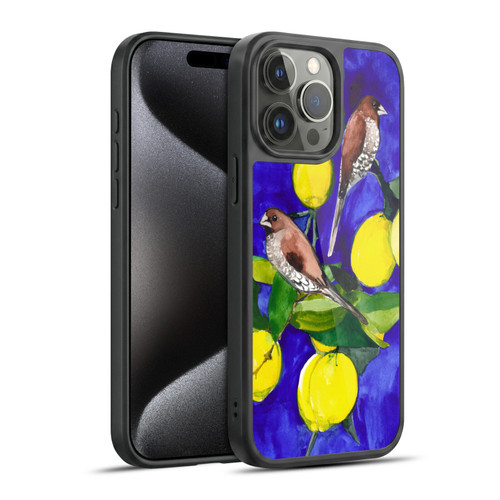 Mai Autumn Birds Lemon Tree Gel Armour Case For Apple iPhone 15 Pro Max