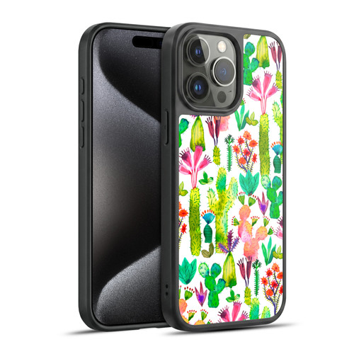 Ninola Summer Patterns Cacti Garden Gel Armour Case For Apple iPhone 15 Pro Max