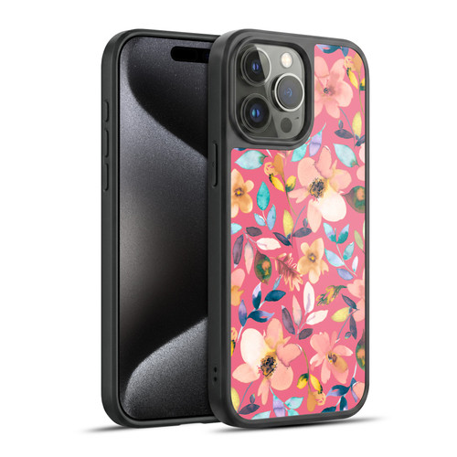 Ninola Spring Floral Tropical Flowers Gel Armour Case For Apple iPhone 15 Pro Max