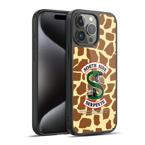 Riverdale South Side Serpents Giraffe Logo Gel Armour Case For Apple iPhone 15 Pro Max