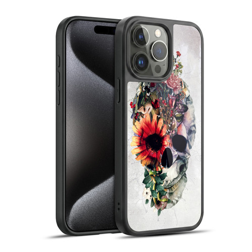 Riza Peker Skulls 6 Two Face Gel Armour Case For Apple iPhone 15 Pro Max