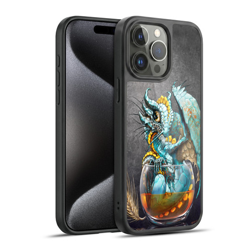 Stanley Morrison Dragons Aqua Ice Whiskey In Glass Gel Armour Case For Apple iPhone 15 Pro Max