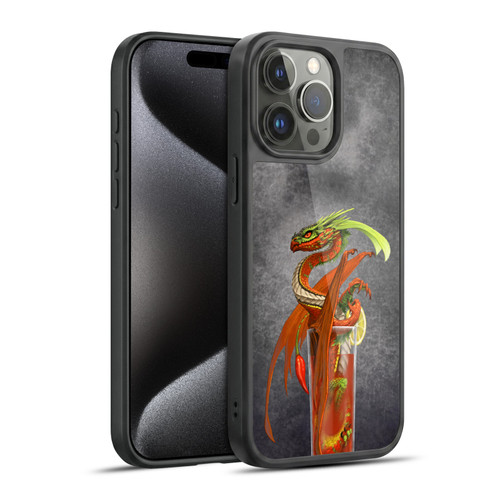 Stanley Morrison Dragons Red Tomato Bloody Mary Gel Armour Case For Apple iPhone 15 Pro Max