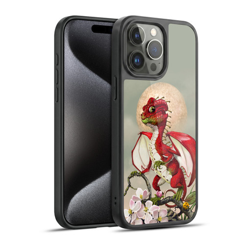 Stanley Morrison Dragons 3 Red Fruit Garden Gel Armour Case For Apple iPhone 15 Pro Max