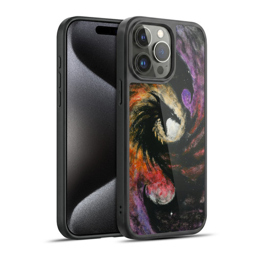 Stanley Morrison Dragons 3 Swirling Starry Galaxy Gel Armour Case For Apple iPhone 15 Pro Max