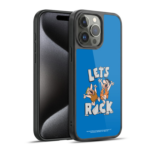 The Flintstones Graphics Fred And Barney Gel Armour Case For Apple iPhone 15 Pro Max