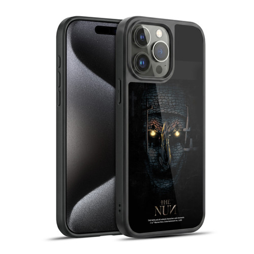 The Nun Valak Graphics Double Exposure Gel Armour Case For Apple iPhone 15 Pro Max