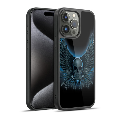 Vincent Hie Skulls Strings Gel Armour Case For Apple iPhone 15 Pro Max