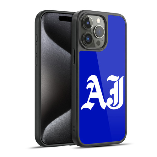 WWE Aj Styles Initials Gel Armour Case For Apple iPhone 15 Pro Max