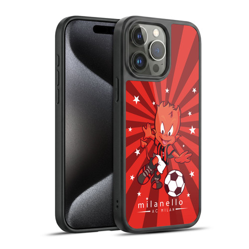 AC Milan Children Milanello 2 Gel Armour Case For Apple iPhone 15 Pro Max