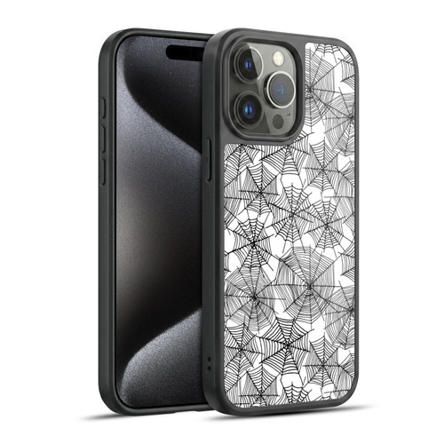 Andrea Lauren Design Assorted Spider Webs Gel Armour Case For Apple iPhone 15 Pro Max
