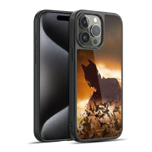 Batman Begins Graphics Poster Gel Armour Case For Apple iPhone 15 Pro Max
