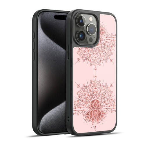 Cat Coquillette Patterns 6 Lotus Bloom Mandala 1 Gel Armour Case For Apple iPhone 15 Pro Max