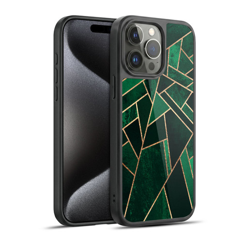 Elisabeth Fredriksson Sparkles Emerald Night Gel Armour Case For Apple iPhone 15 Pro Max