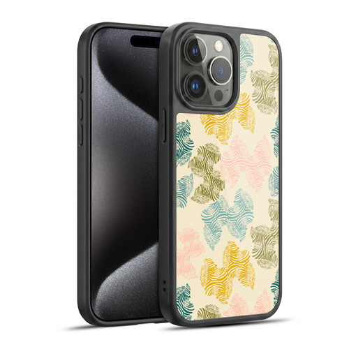 Gabriela Thomeu Art Zebra Green Gel Armour Case For Apple iPhone 15 Pro Max