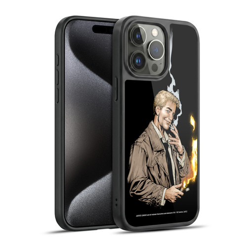 Justice League DC Comics Dark Comic Art Constantine #0 Gel Armour Case For Apple iPhone 15 Pro Max