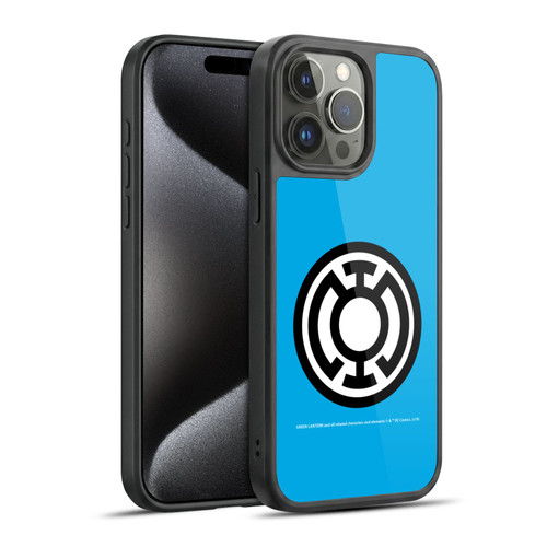 Green Lantern DC Comics Lantern Corps Blue Gel Armour Case For Apple iPhone 15 Pro Max