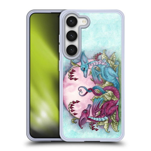 Amy Brown Folklore Love Dragons Soft Gel Case for Samsung Galaxy S23 5G & MagSafe