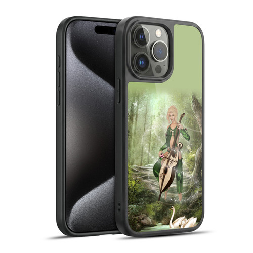 Simone Gatterwe Angels And Fairies Elven Forest Gel Armour Case For Apple iPhone 15 Pro Max