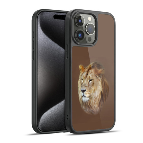 Simone Gatterwe Wildlife Lion Gel Armour Case For Apple iPhone 15 Pro Max