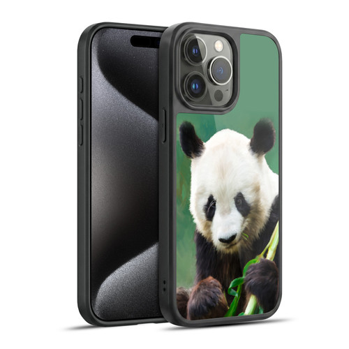 Simone Gatterwe Wildlife Panda Gel Armour Case For Apple iPhone 15 Pro Max