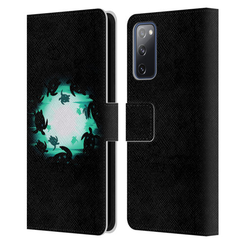 Alyn Spiller Animal Art Turtles Leather Book Wallet Case Cover For Samsung Galaxy S20 FE / 5G