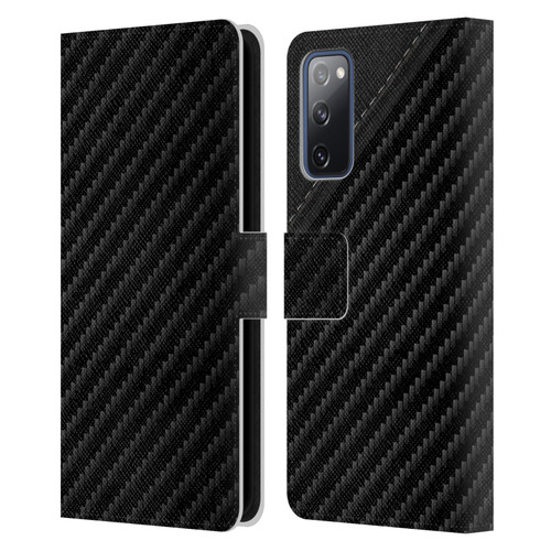 Alyn Spiller Carbon Fiber Leather Leather Book Wallet Case Cover For Samsung Galaxy S20 FE / 5G
