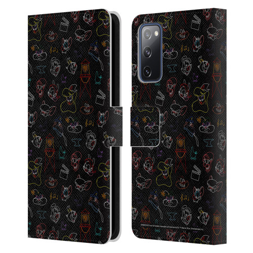 Animaniacs Graphics Pattern Leather Book Wallet Case Cover For Samsung Galaxy S20 FE / 5G