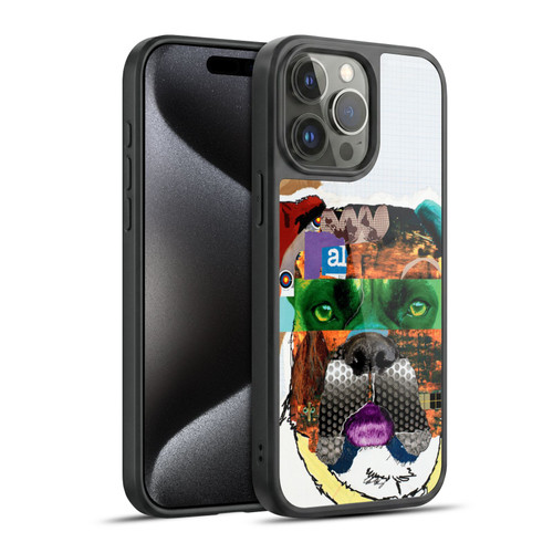 Michel Keck Dogs 4 Boxer Gel Armour Case For Apple iPhone 15 Pro Max
