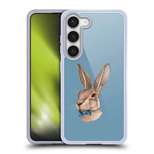 Barruf Animals Hare Soft Gel Case for Samsung Galaxy S23 5G & MagSafe