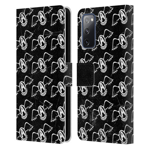 Aerosmith Classics Logo Pattern Leather Book Wallet Case Cover For Samsung Galaxy S20 FE / 5G