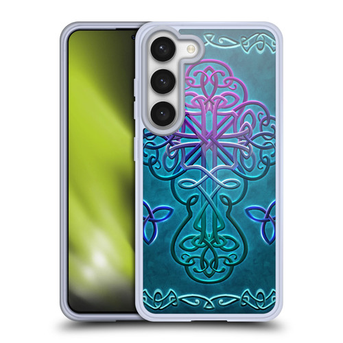 Brigid Ashwood Crosses Celtic Soft Gel Case for Samsung Galaxy S23 5G & MagSafe