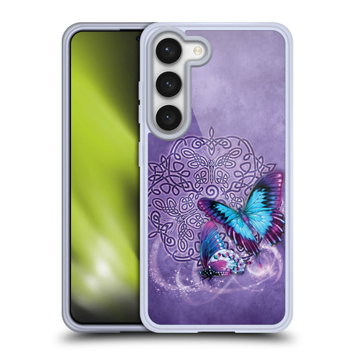 Brigid Ashwood Celtic Wisdom Butterfly Soft Gel Case for Samsung Galaxy S23 5G & MagSafe