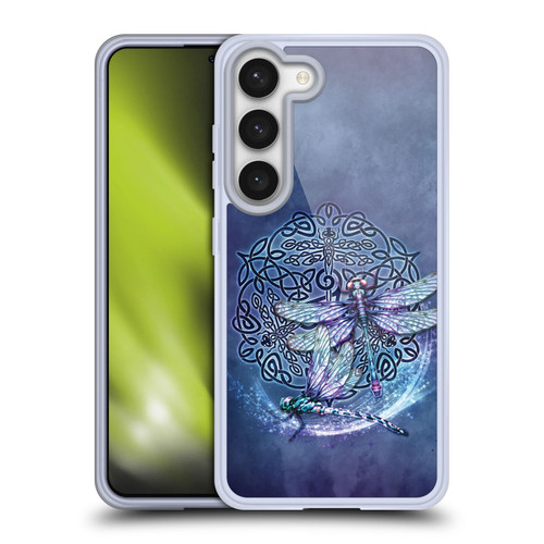 Brigid Ashwood Celtic Wisdom Dragonfly Soft Gel Case for Samsung Galaxy S23 5G & MagSafe