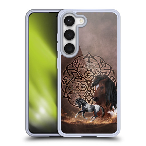 Brigid Ashwood Celtic Wisdom Horse Soft Gel Case for Samsung Galaxy S23 5G & MagSafe