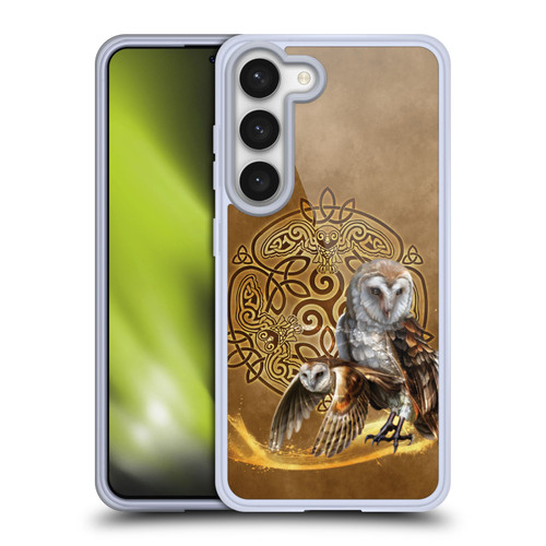 Brigid Ashwood Celtic Wisdom Owl Soft Gel Case for Samsung Galaxy S23 5G & MagSafe