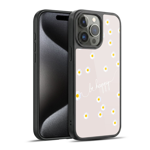 Monika Strigel Happy Daisy Nude Gel Armour Case For Apple iPhone 15 Pro Max