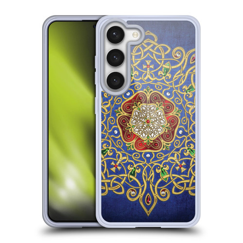 Brigid Ashwood Celtic Wisdom 3 Rose Soft Gel Case for Samsung Galaxy S23 5G & MagSafe
