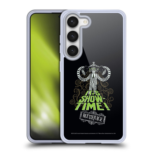 Beetlejuice Graphics Show Time Soft Gel Case for Samsung Galaxy S23 5G & MagSafe