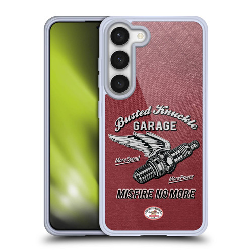 Busted Knuckle Garage Graphics Misfire Soft Gel Case for Samsung Galaxy S23 5G & MagSafe