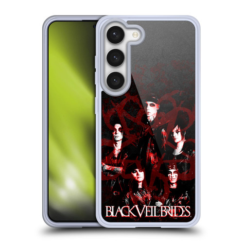 Black Veil Brides Band Members Group Soft Gel Case for Samsung Galaxy S23 5G & MagSafe
