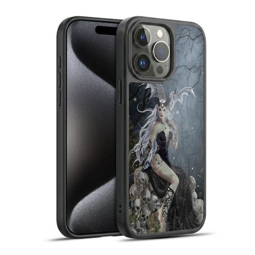 Nene Thomas Gothic Mad Queen Of Skulls Dragon Gel Armour Case For Apple iPhone 15 Pro Max