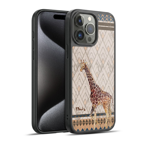 Paul Brent Animals Tribal Giraffe Gel Armour Case For Apple iPhone 15 Pro Max