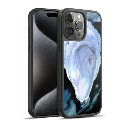 Paul Brent Sea Creatures Oyster Black Gel Armour Case For Apple iPhone 15 Pro Max