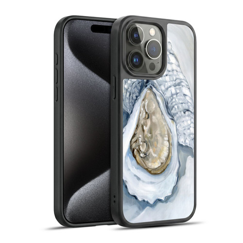 Paul Brent Sea Creatures Oyster White Gel Armour Case For Apple iPhone 15 Pro Max