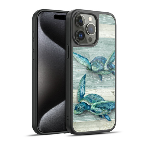 Paul Brent Sea Creatures Turtle Gel Armour Case For Apple iPhone 15 Pro Max
